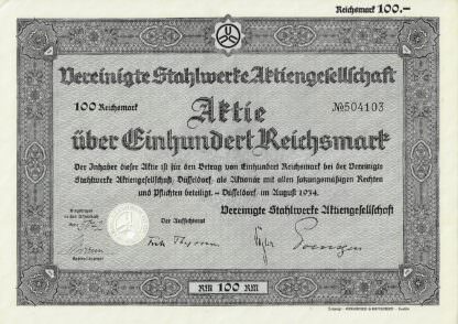 Vereinigte Stahlwerke Aktiengesellschaft – Bild 2