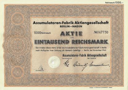 Accumulatoren-Fabrik Aktiengesellschaft Berlin-Hagen (VARTA) – Bild 3