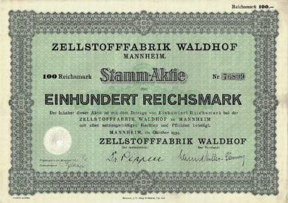 Zellstofffabrik Waldhof Mannheim (ZEWA) – Bild 2