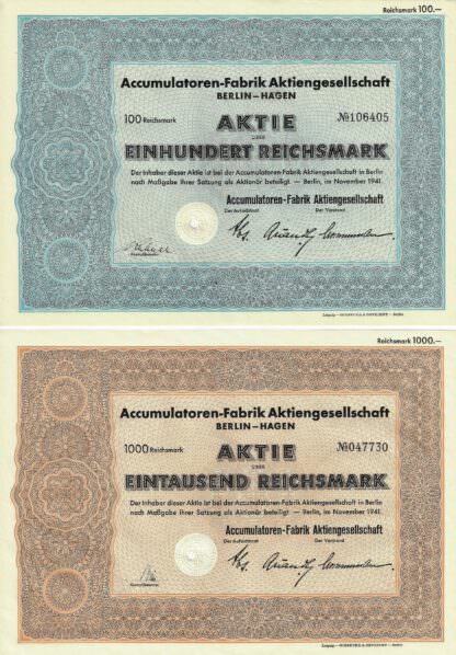 Accumulatoren-Fabrik Aktiengesellschaft Berlin-Hagen (VARTA)