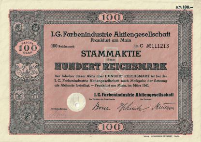 IG Farbenindustrie Aktiengesellschaft, Frankfurt am Main – Bild 6