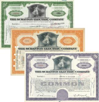 The Scranton Electric Company, Scranton (Pennsylvania)