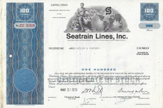 Seatrain Lines, Inc. - US Reederei