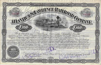 Atlantic & St. Lawrence Railroad Company, 1938