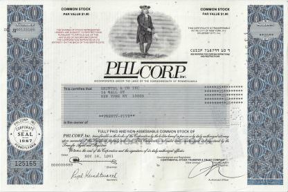 PHL Corp. Inc.