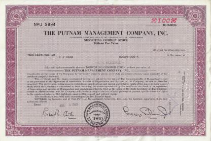 The Putnam Management Company, Inc.