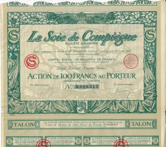 La Soie de Compiegne S.A., 1923