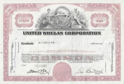 United Whelan Corporation - US Tabak-Unternehmen