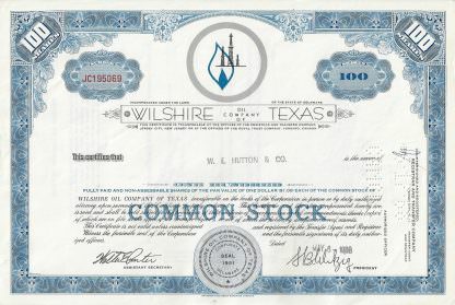 Wilshire Oil Company of Texas