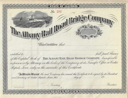 The Albany Rail Road Bridge Company