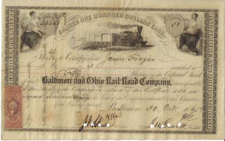 The Baltimore and Ohio Railroad Company, 1865