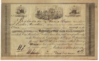 The Baltimore and Ohio Railroad Company, 1852