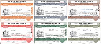 North American Rockwell Corporation - US Luft- und Raumfahrtunternehmen
