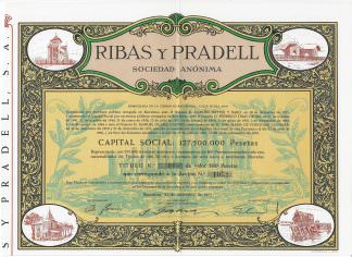 Ribas y Pradell S.A., Barcelona, 1973