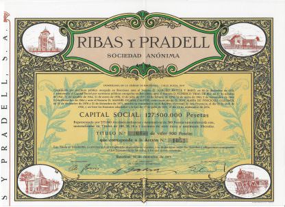 Ribas y Pradell S.A., Barcelona, 1973