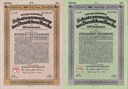 4,5%ige auslosbare Schatzanweisung des Deutschen Reichs