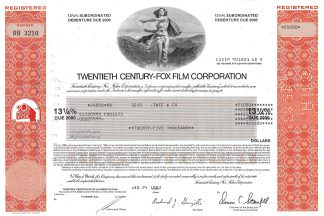 Twentieth Century-Fox Film Corporation, 1983 - berühmter US Medienkonzern
