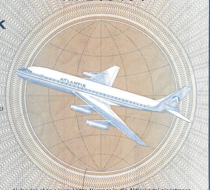 ATLANTIS, Namensaktie über 50 DM - Frankfurt am Main, im Januar 1971 – Bild 2