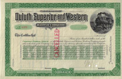 Duluth, Superior and Western Railway Company