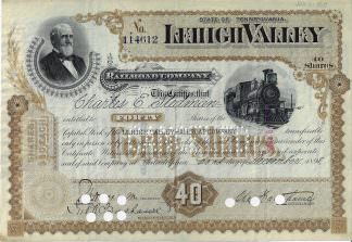 Lehigh Valley Railroad Company, 1898
