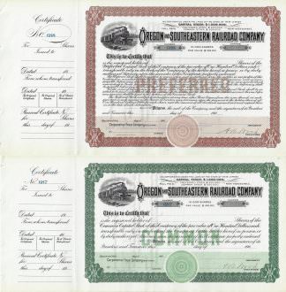 Oregon and Southeastern Railroad Company