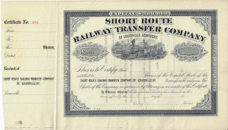 Short Route Railway Transfer Company of Louisville, Kentucky