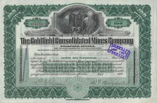 The Goldfield Consolidated Mines Company, 1917