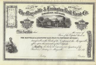 The Maysville & Lexington Rail Road Co. (Northern Division)