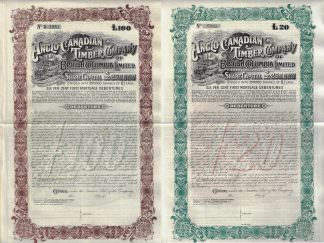 Anglo-Canadian Timber Company of British Columbia Limited, 1910