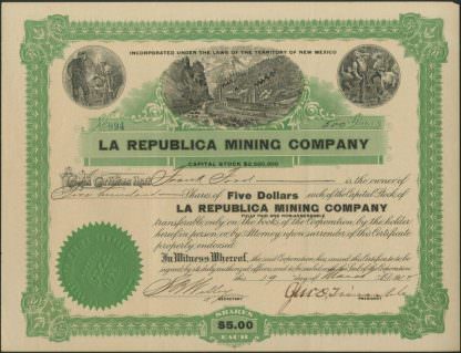 La Republica Mining Company, New Mexico, 1917 (Kopie)
