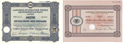 Langbein-Pfanhauser Werke Aktiengesellschaft, Leipzig