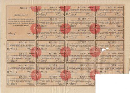 Lloyd Bank Reszvenytarsasag Aktiengesellschaft, 1923 – Bild 5