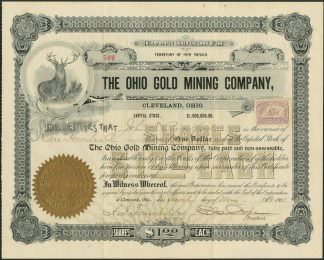 The Ohio Gold Mining Company, Ohio, 1902