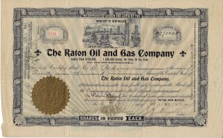 The Raton Oil and Gas Company, 1902
