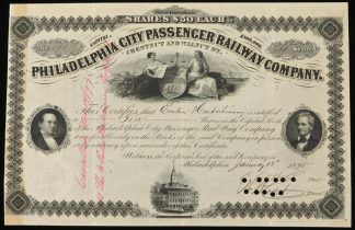 Philadelphia City Passenger Railway Company, 1875