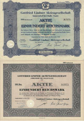 Gottfried Lindner Aktiengesellschaft Ammendorf bei Halle (Saale)