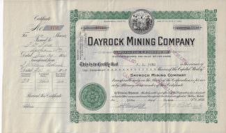 Dayrock Mining Company, Wallace, Idaho (1934)