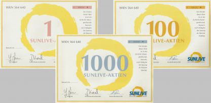 SUNLIVE Aktiengesellschaft, Starzach, 1999
