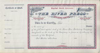 The River Press Publishing Company, Fort Benton, 1880er Jahre