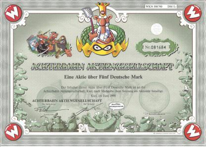 Achterbahn Aktiengesellschaft, 1998 – Bild 2