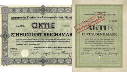 Amperwerke Elektricitäts-Aktiengesellschaft, München