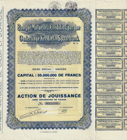 Banque Mutuelle de Credit et d`Epargne S.A.