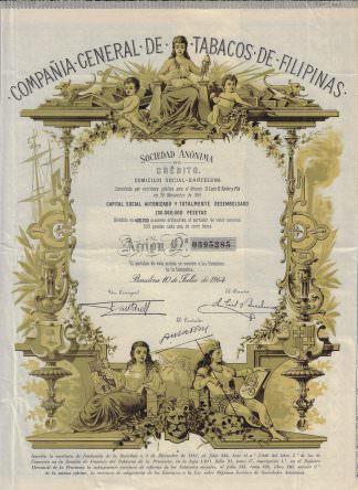 Compania General de Tabacos de Filipinas S.A. (1964)
