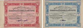 Jardins & Vignobles d`Egypte S.A. Egyptienne (1947)