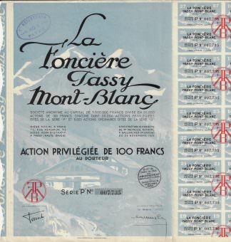 La Fonciere Tassy Mont-Blanc S.A., 1928