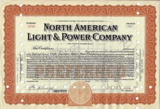 North American Light & Power Company, 1922
