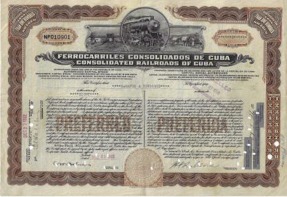 Ferrocarriles Consolidados de Cuba/Consolidated Railroads of Cuba, 1932