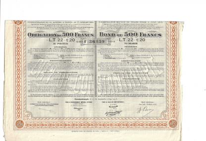 City of Constantinople, 5% Municipal Loan 1915 – Bild 3
