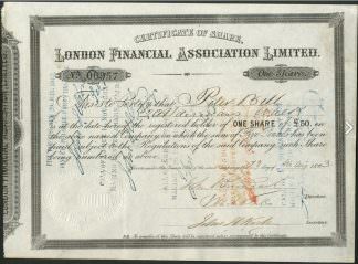 London Financial Association Limited, 1863