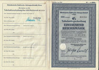 Mitteldeutsche Stahlwerke Aktiengesellschaft in Riesa, 1941 – Bild 2